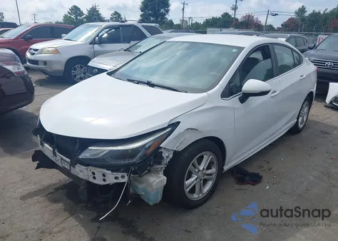 2017 Chevrolet Cruze Lt Auto из США, поврежденный, VIN 1G1BE5SM1H7137645